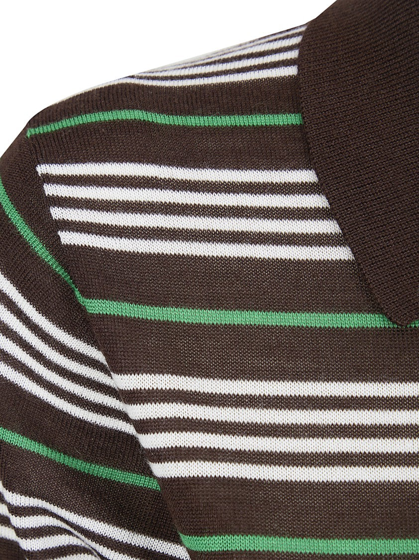 P.A.R.O.S.H. Lightweight Wool And Silk Polo Shirt