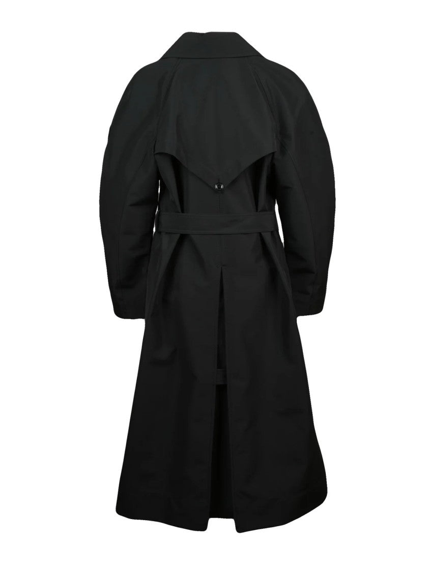 Moncler X E.Enninful Black Polyester Zake Trench Coat
