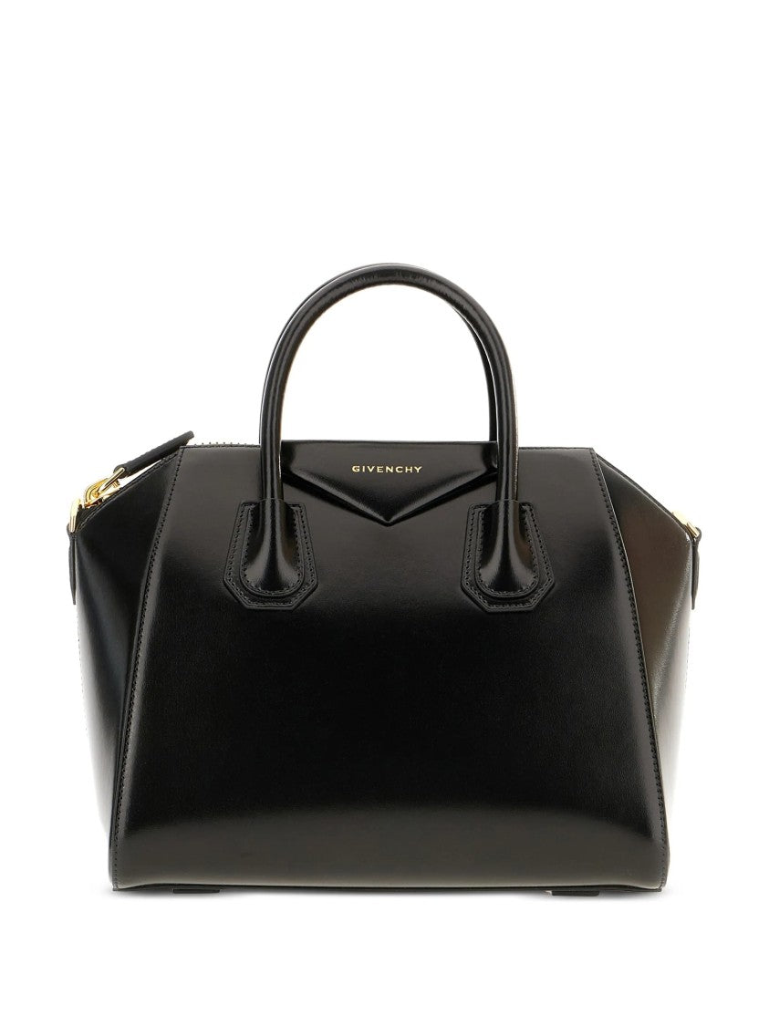 Givenchy Antigona Nv Trapezoidal Black Calf Handbag
