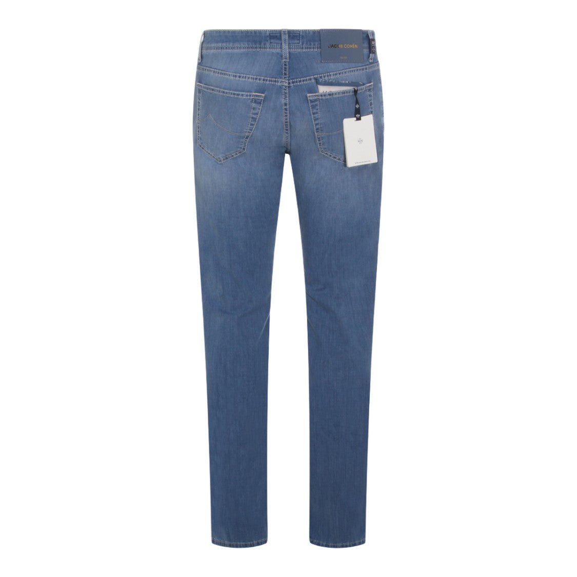 Jacob Cohen Straight-Cut Classic Blue Jeans