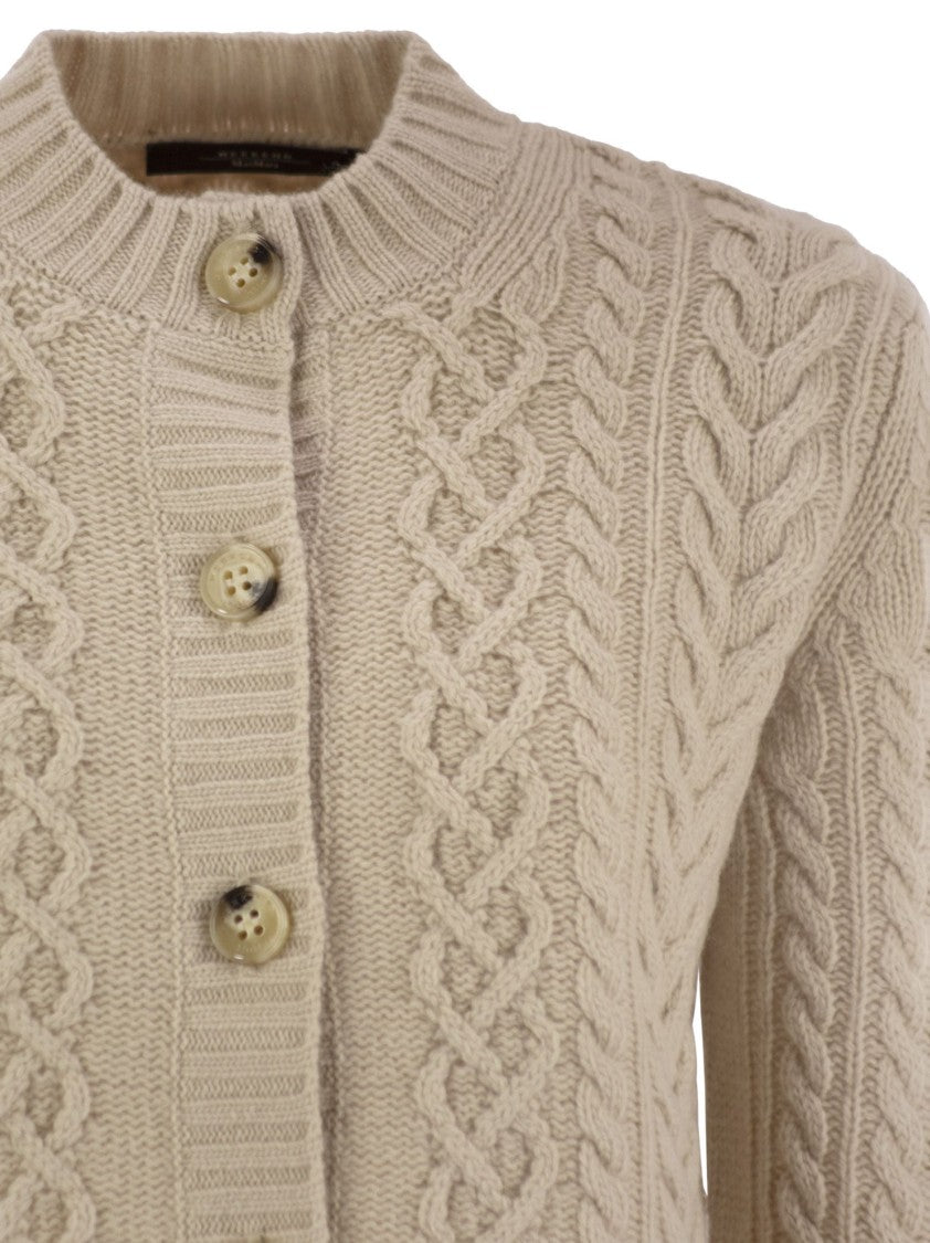 Max Mara Abito - Plaited Wool Cardigan