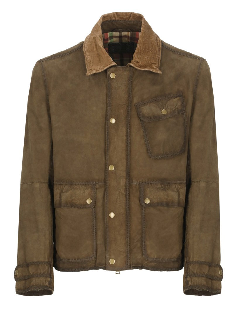 The Jack Leathers Green Cesare Leather Jacket