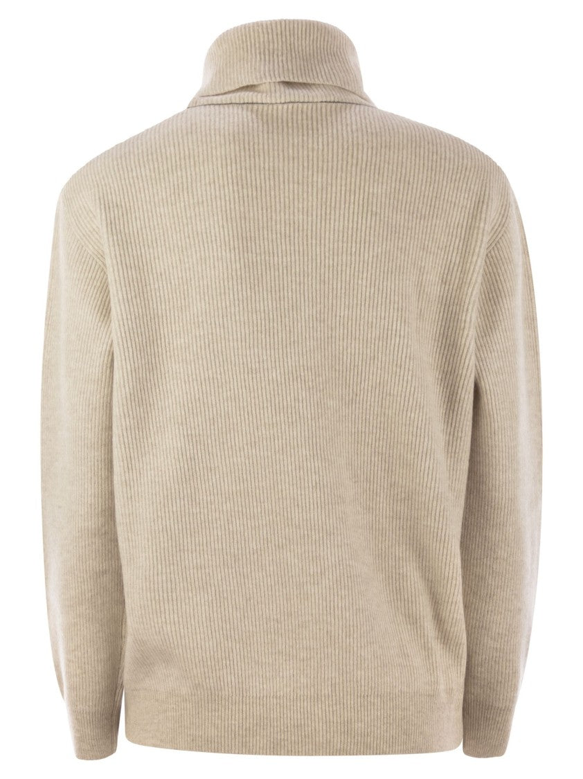 Brunello Cucinelli Cashmere Turtleneck Sweater
