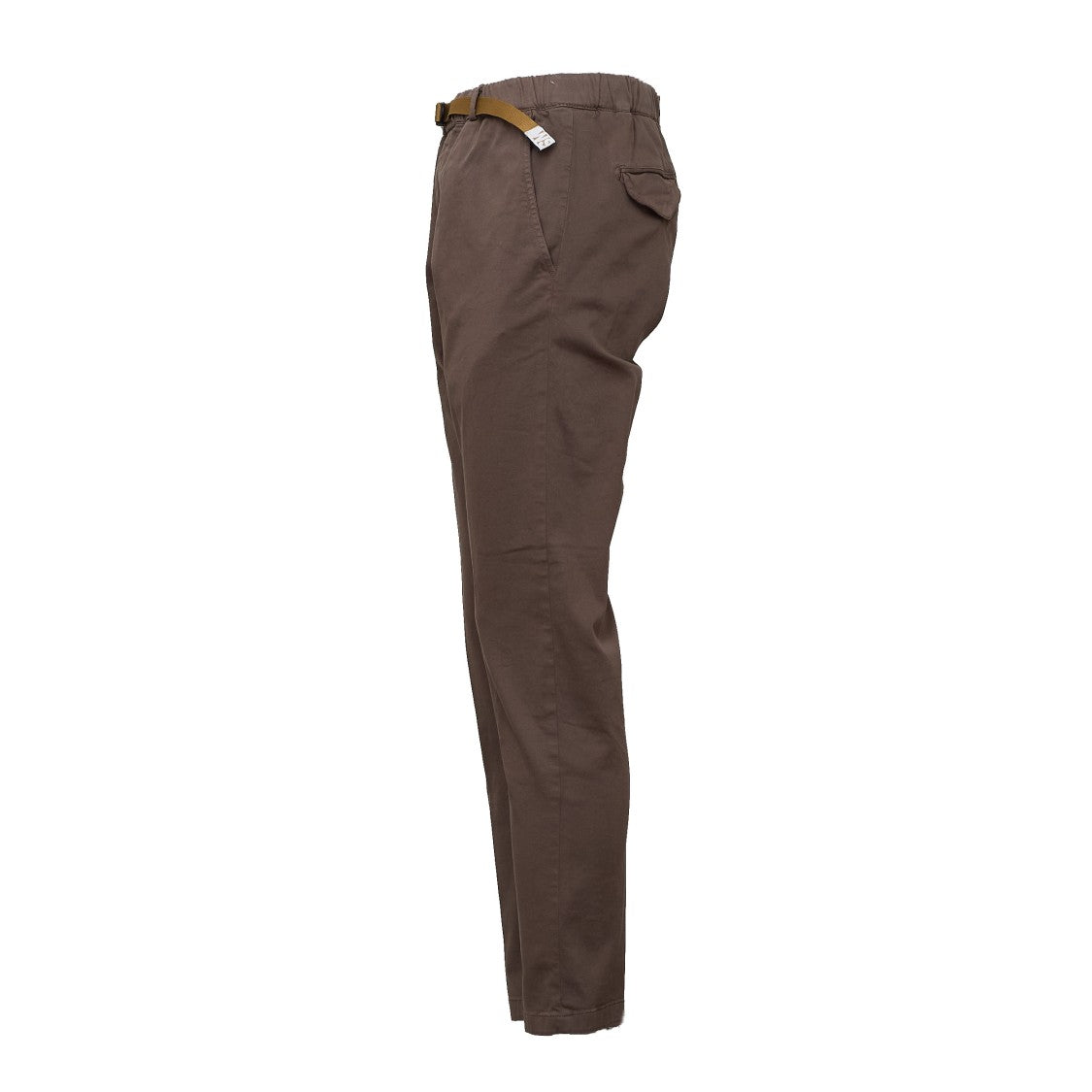 White Sand Regular Fit Adjustable Gabardine Pants