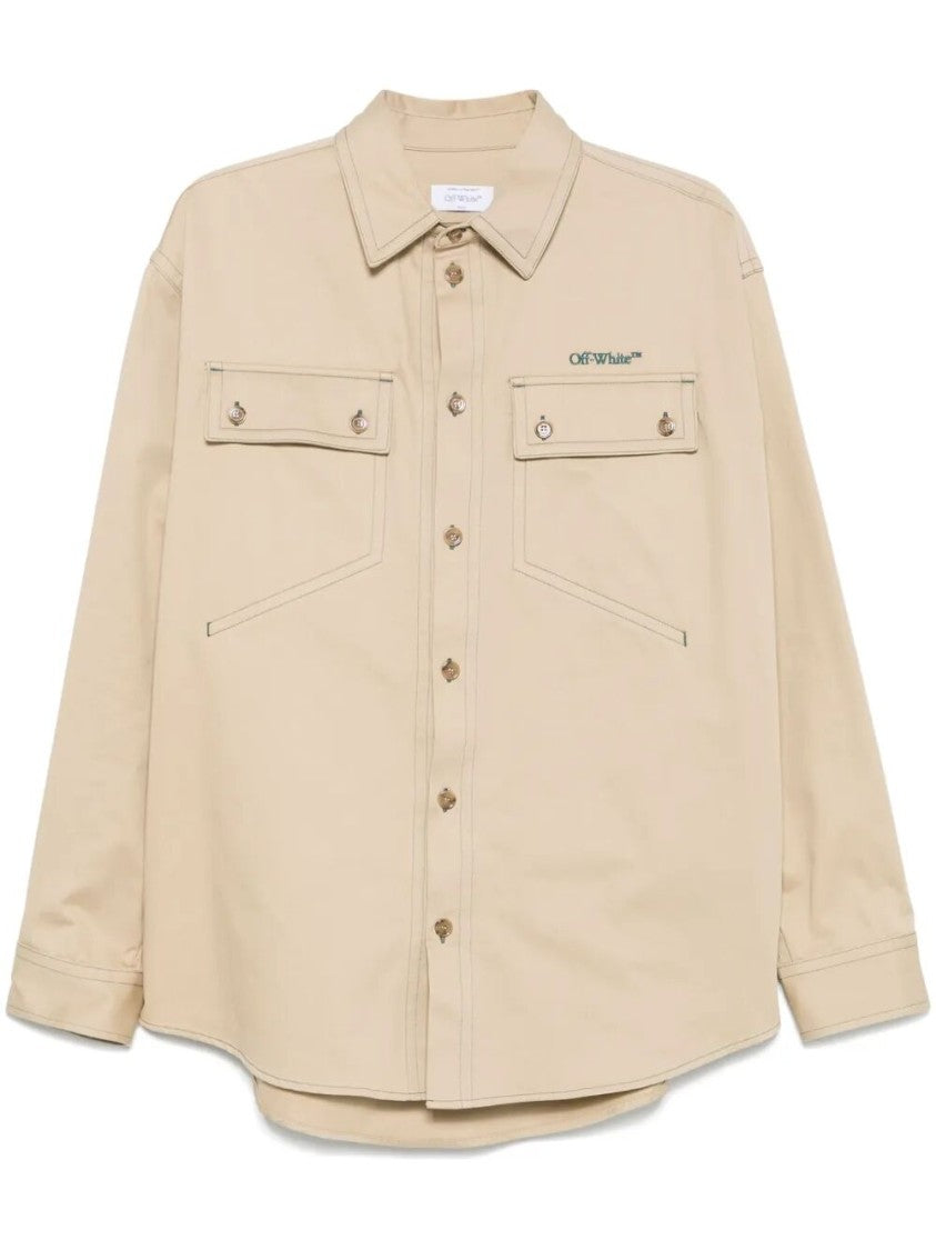 Off-White `Stitch Cotgab` Overshirt