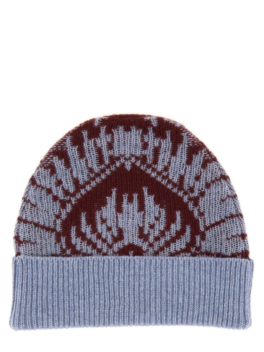 Etro Textured Wool Beanie Hat