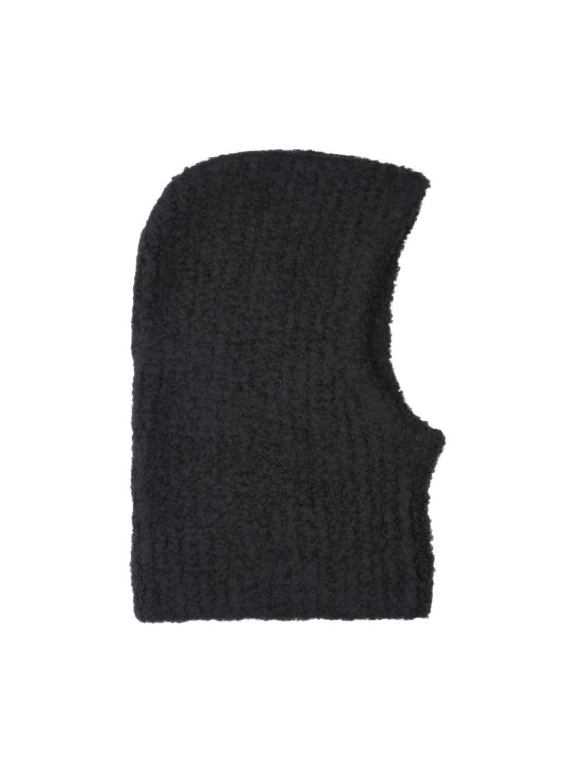Mm6 By Maison Margiela Black Knitted Balaclava