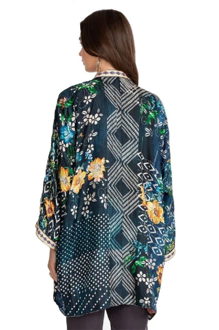 Johnny Was Rose Burnout Talullah Jacket - C47521bo