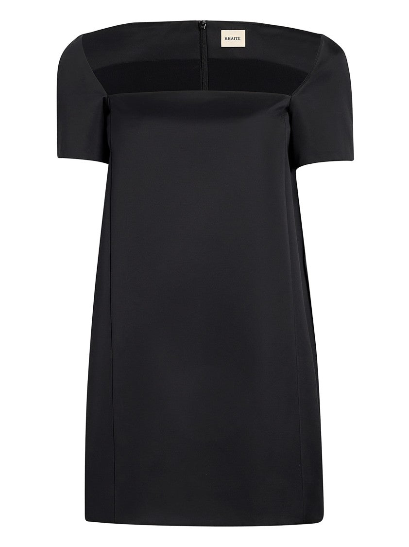 Khaite A-Line Mini-Dress With Short Sleeves