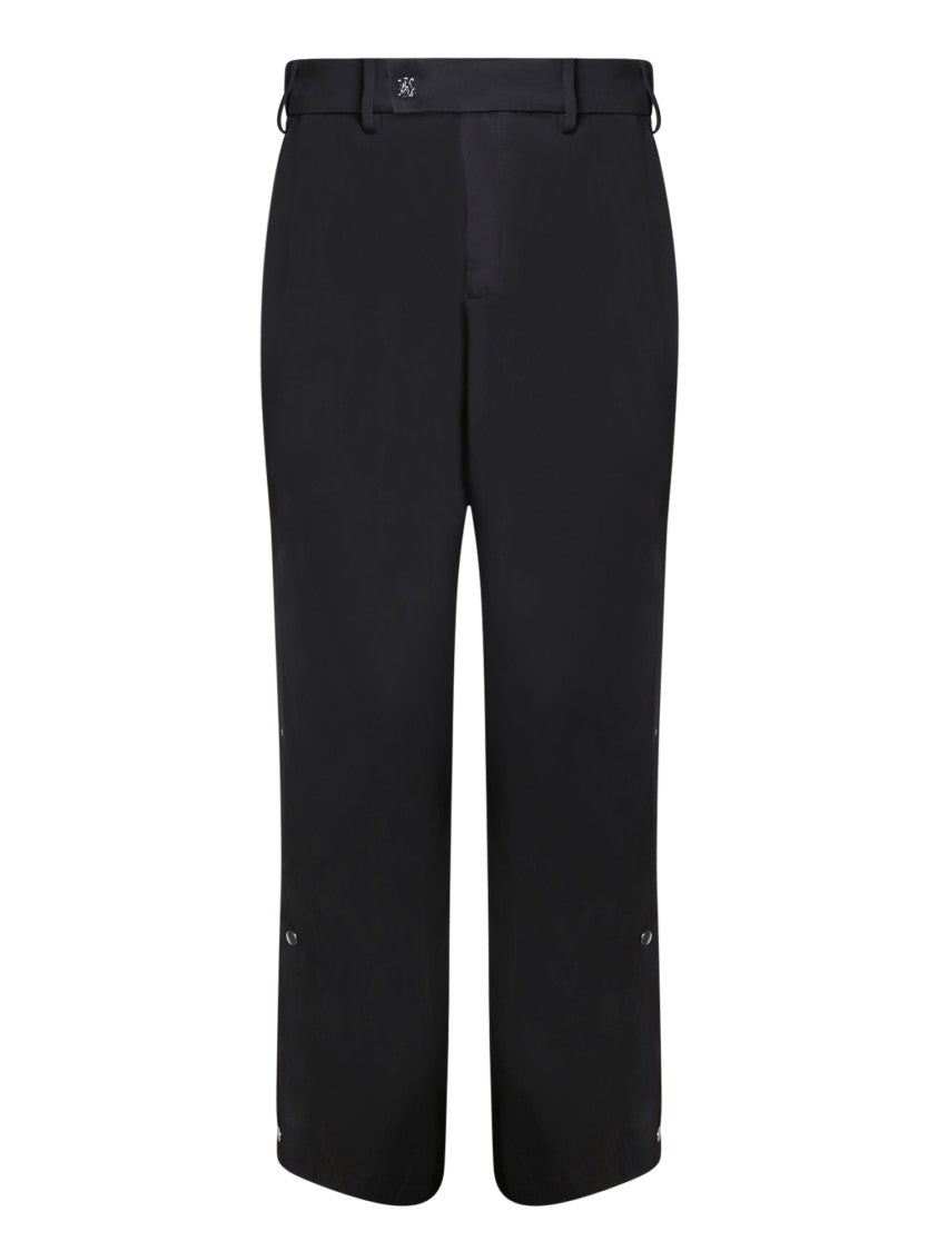 Amiri Black Straight Trousers