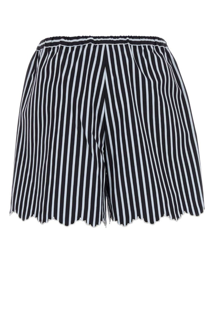 Patou Embroidered Cotton Shorts