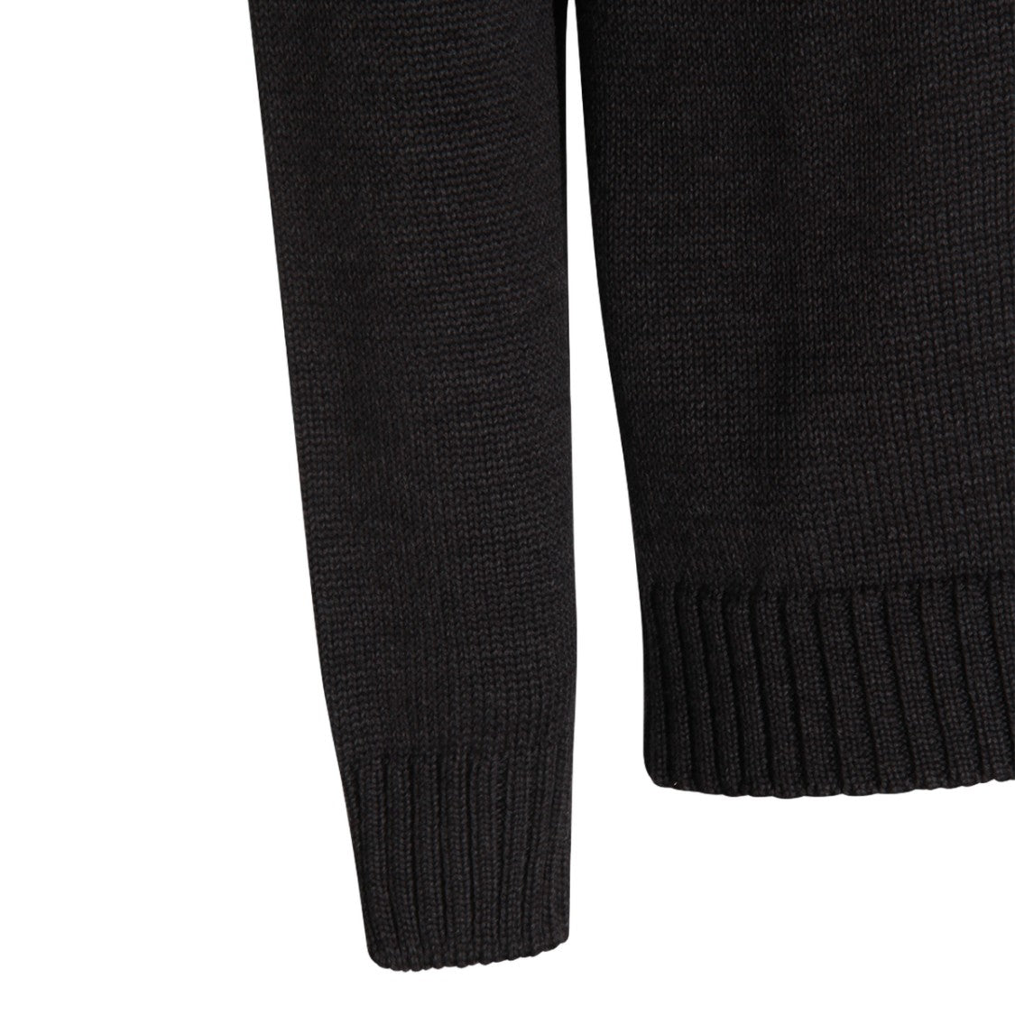 Zanone High Ribbed Mock Neck Sweater