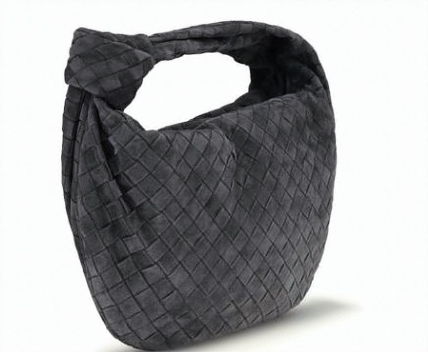 Bottega Veneta Woven Suede Tote Bag