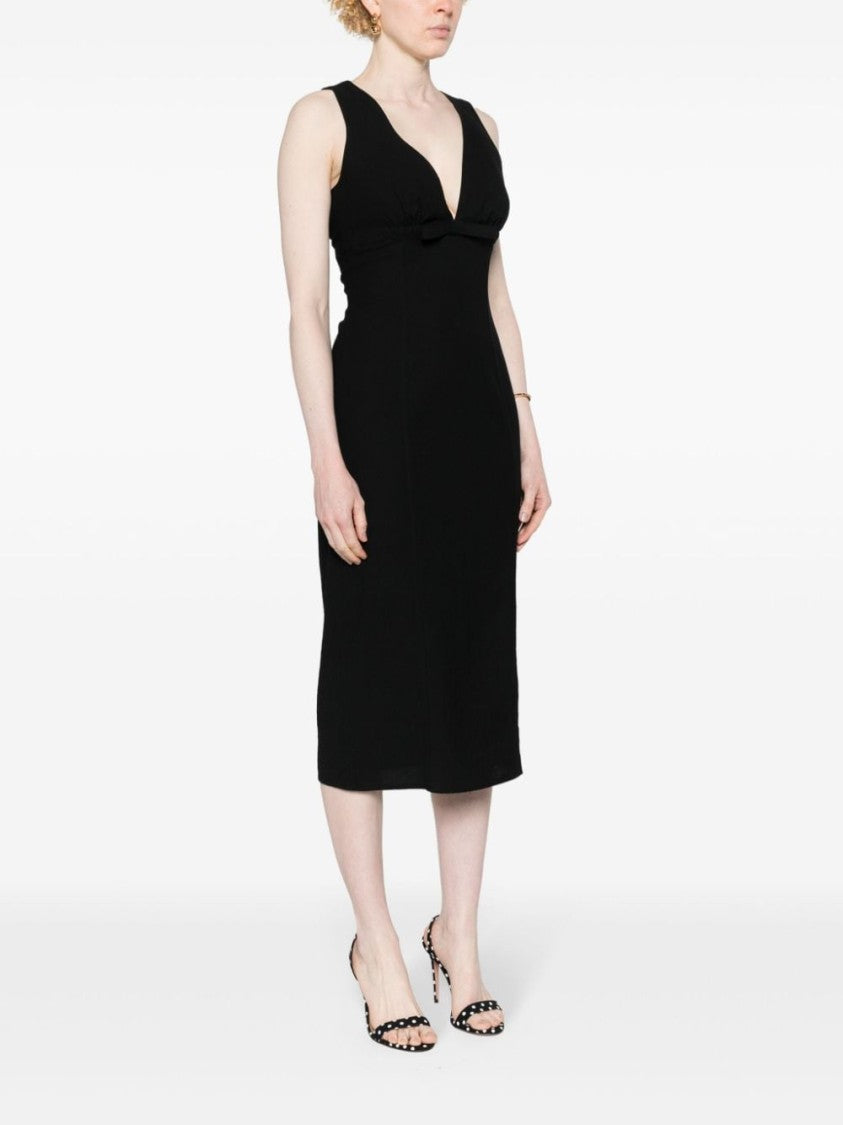 Patou Mid-Length Crepe Dress
