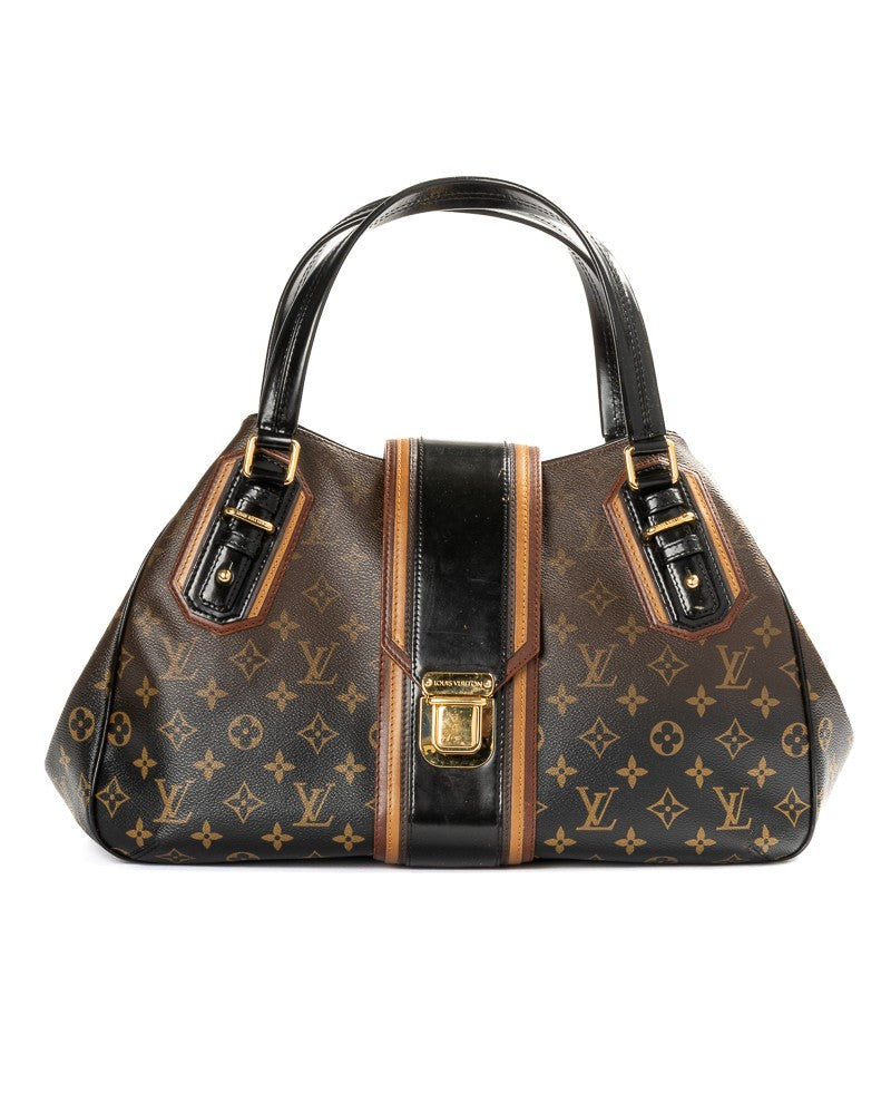 Louis Vuitton Black Griet Gm Monogram Mirage Canvas Shoulder Bag