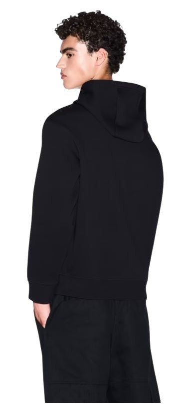 Armani Exchange Cotton Jersey Hoodie Drawstring Hood