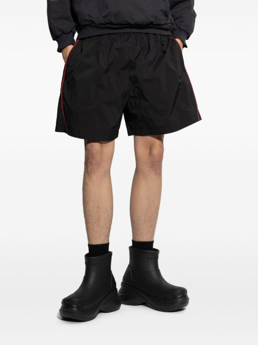 Balenciaga Black Track Shorts