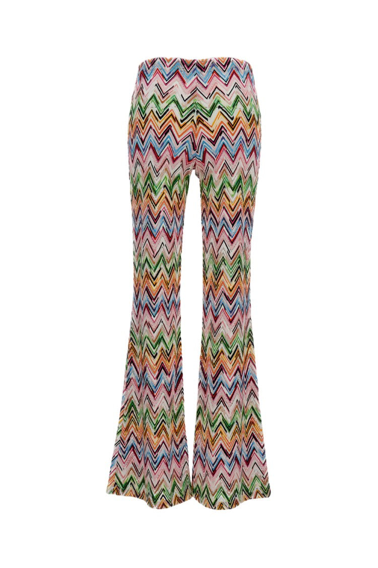 Missoni Zig Zag Pattern Flare Trousers