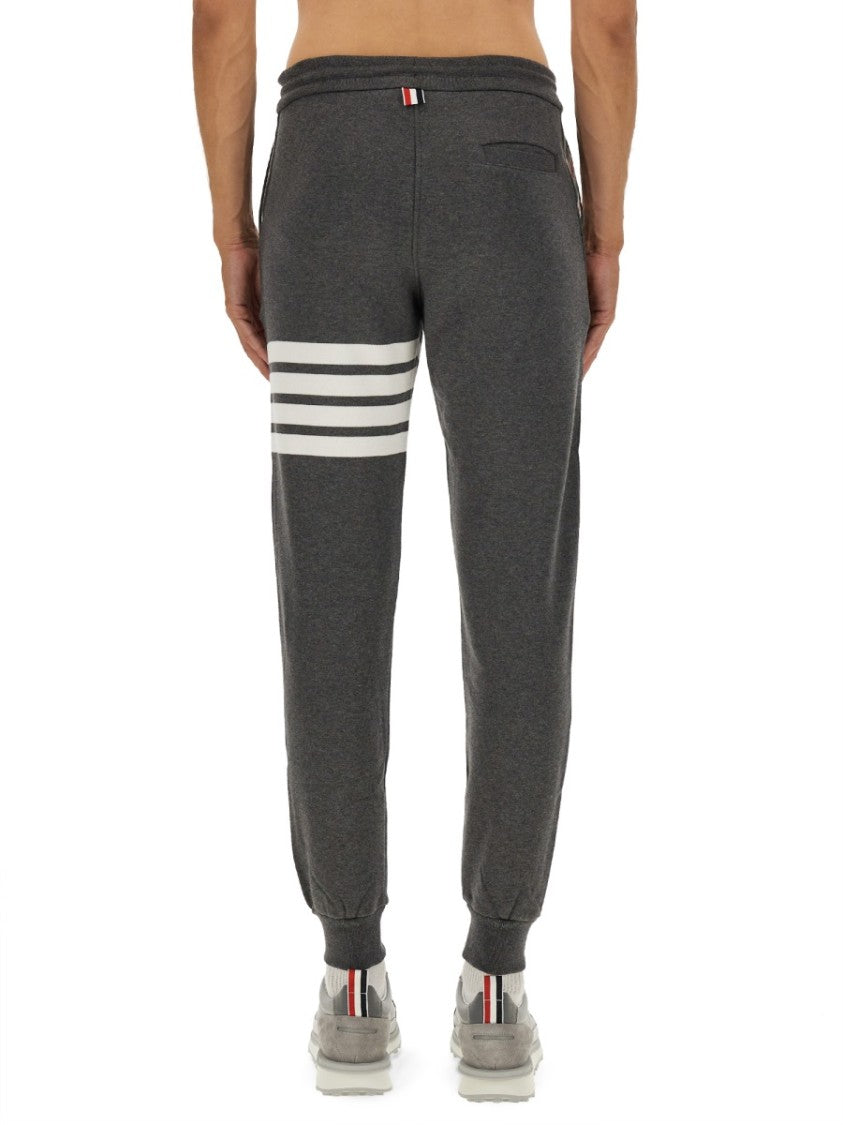 Thom Browne Classic Cotton Fleece Pants