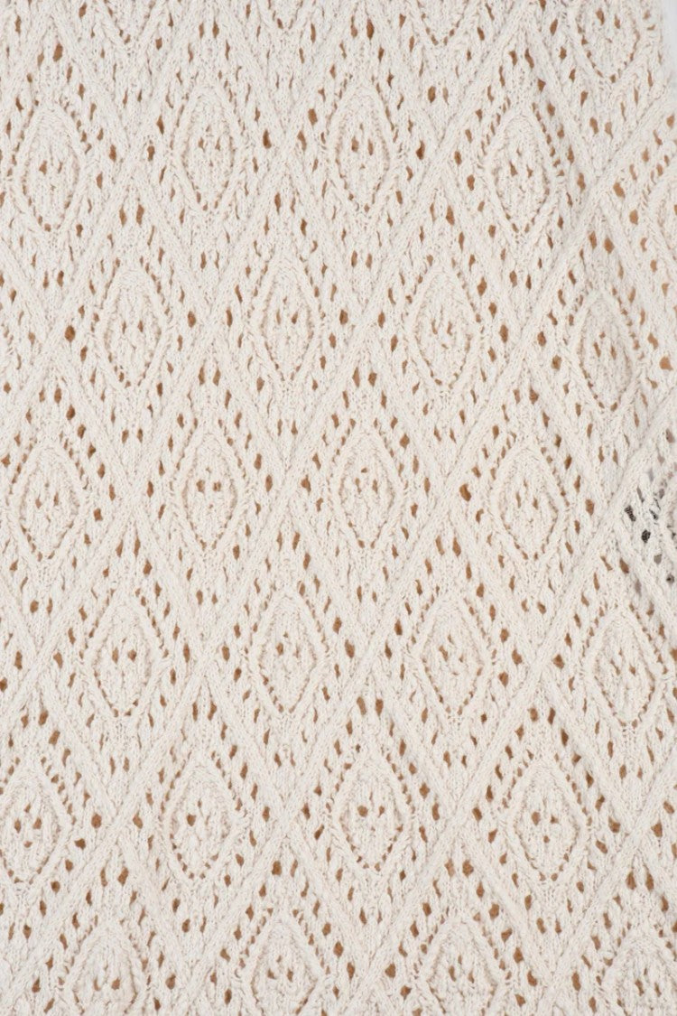 Vanessa Bruno Macramé Dress - Beige