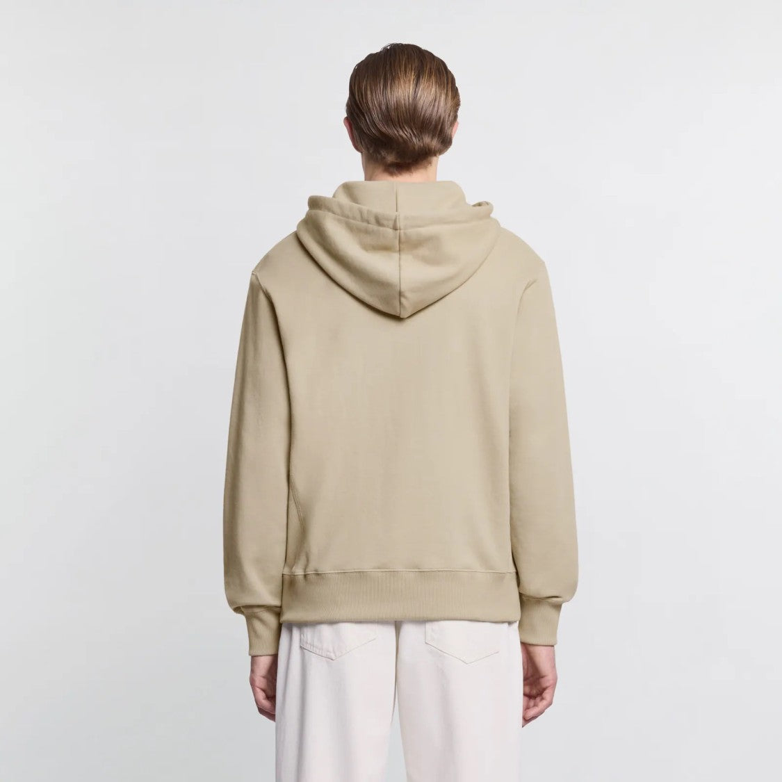 Hogan Ecru Hoodie Sweatshirt