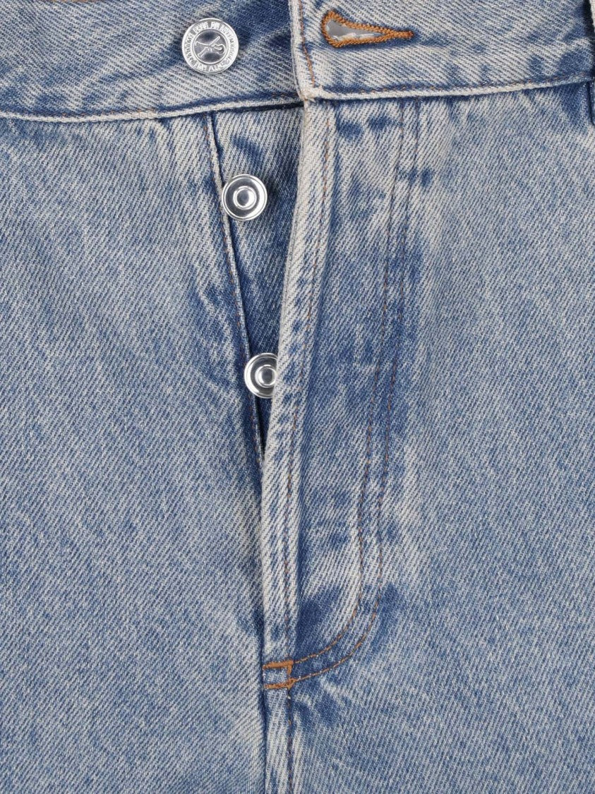 A.P.C. Straight-Leg Light Blue Five-Pocket Cotton Jeans