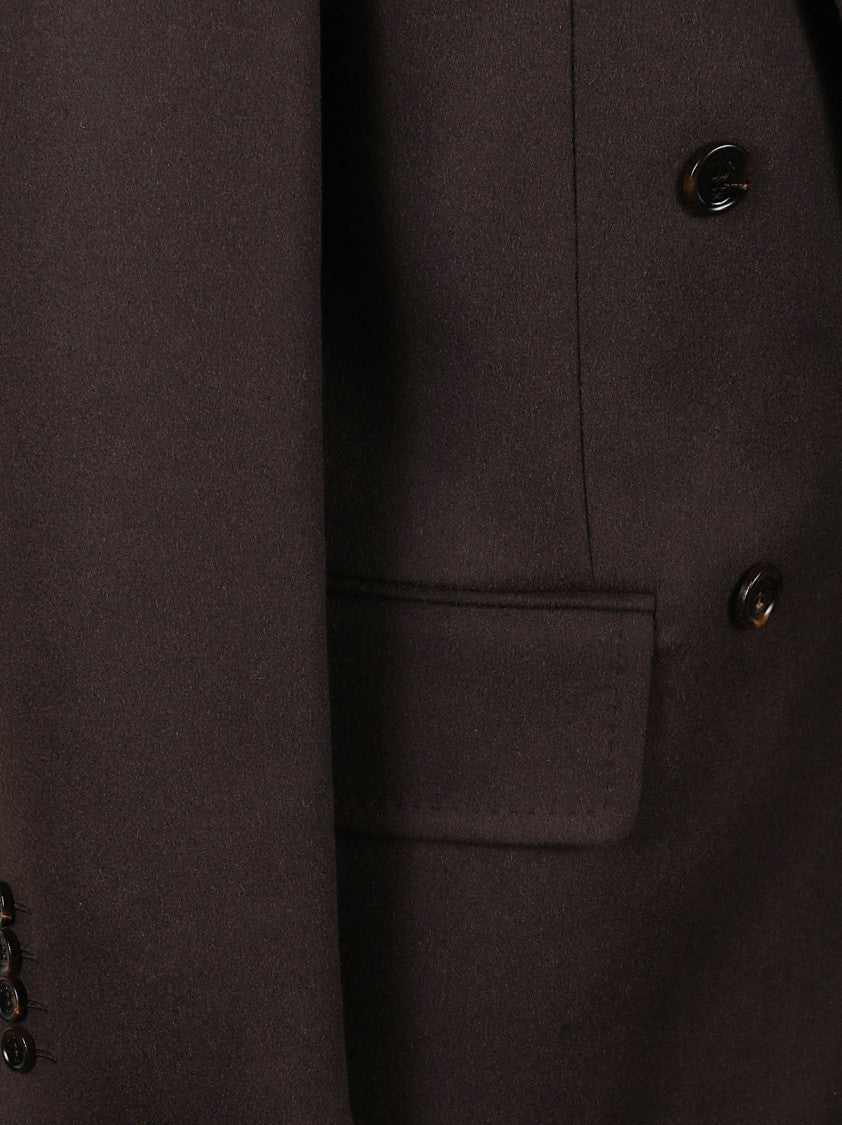 Max Mara Tailored Double-Breasted Blazer With Wide Lapels