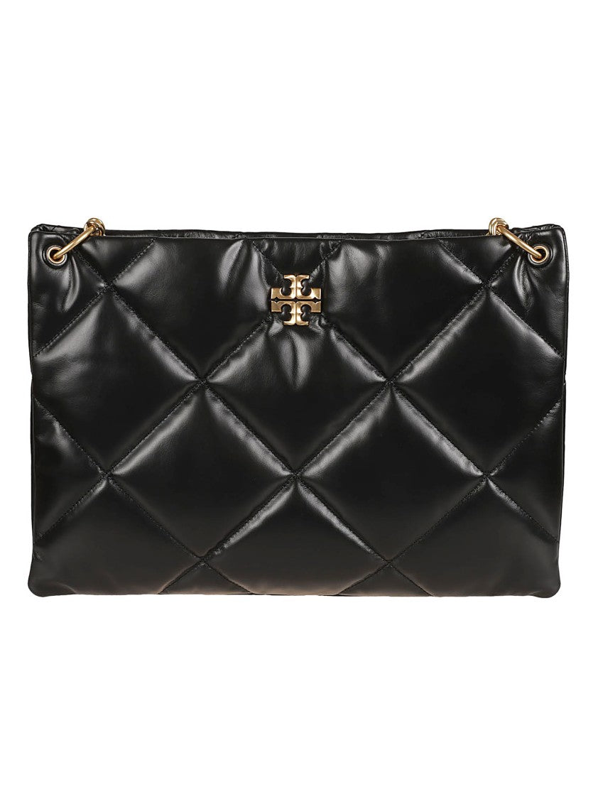Tory Burch Quilted Black Leather Handbag