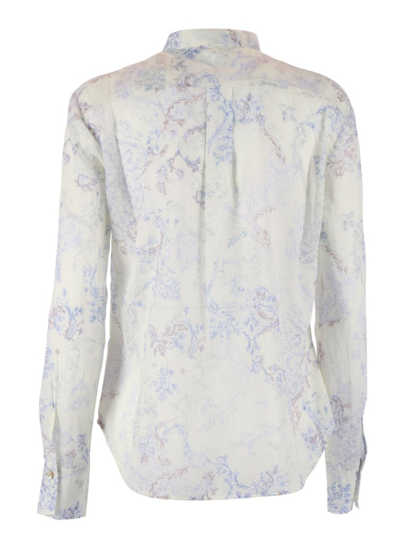 Forte Forte Cotton Voile Floral Casual Shirt