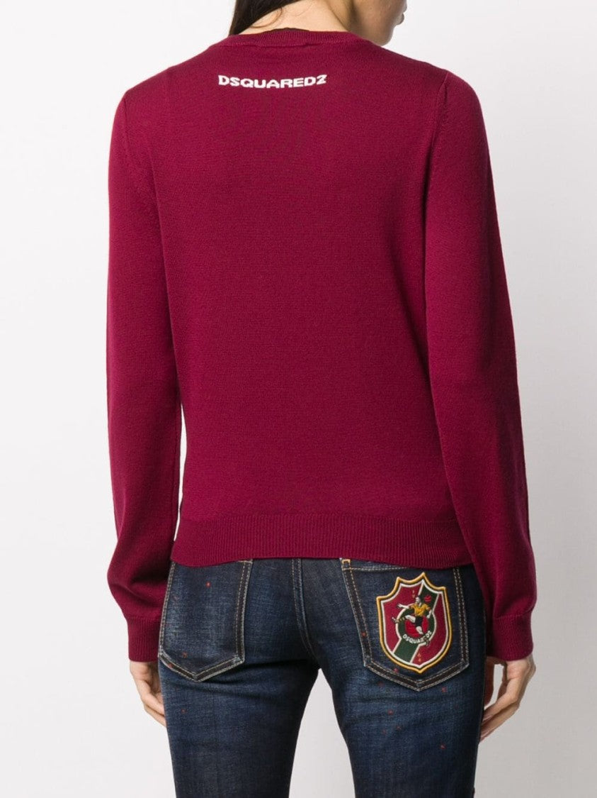 Dsquared2 Logo Knit Sweater