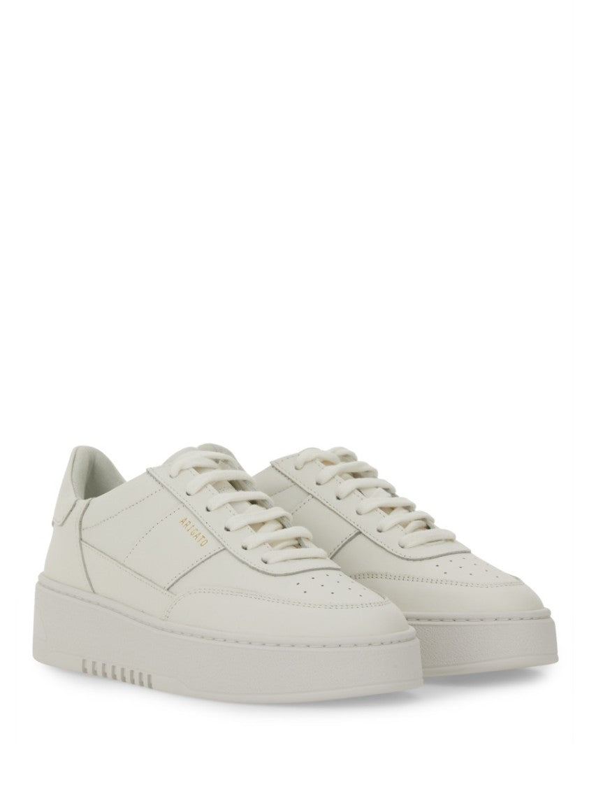 Axel Arigato Orbit Vintage Minimalist White Sneakers