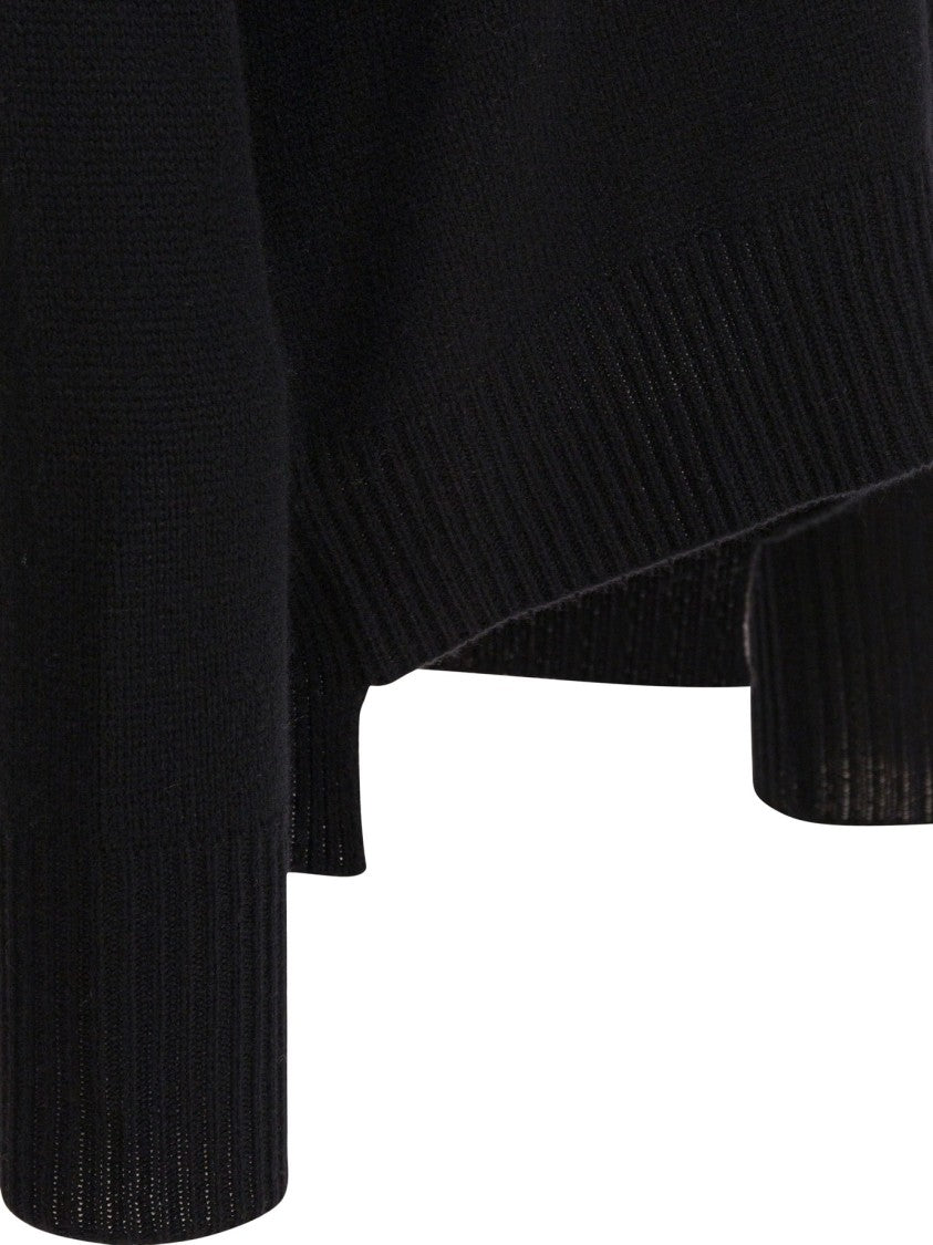 Lisa Yang Relaxed Fit Cropped Cashmere Sweater