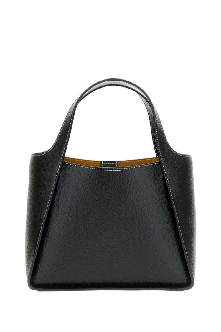 Stella Mccartney Black Eco Embossed Alter Mat Tote Bag