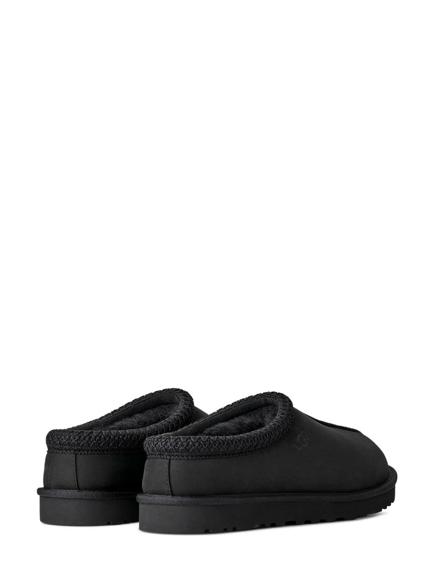 Ugg Slip-On Mule Loafers With Braided Trim And Matte Finish