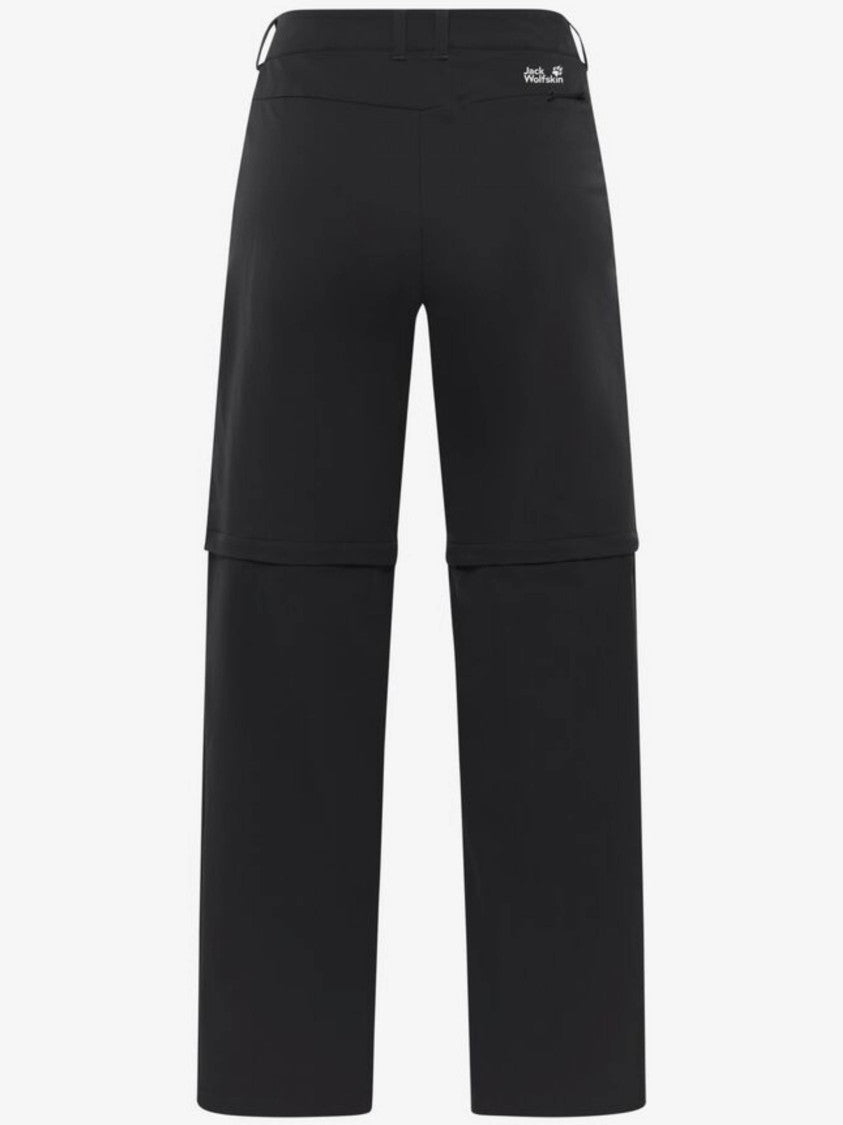 Jack Wolfskin Black Pico Trail Zip Off Pants