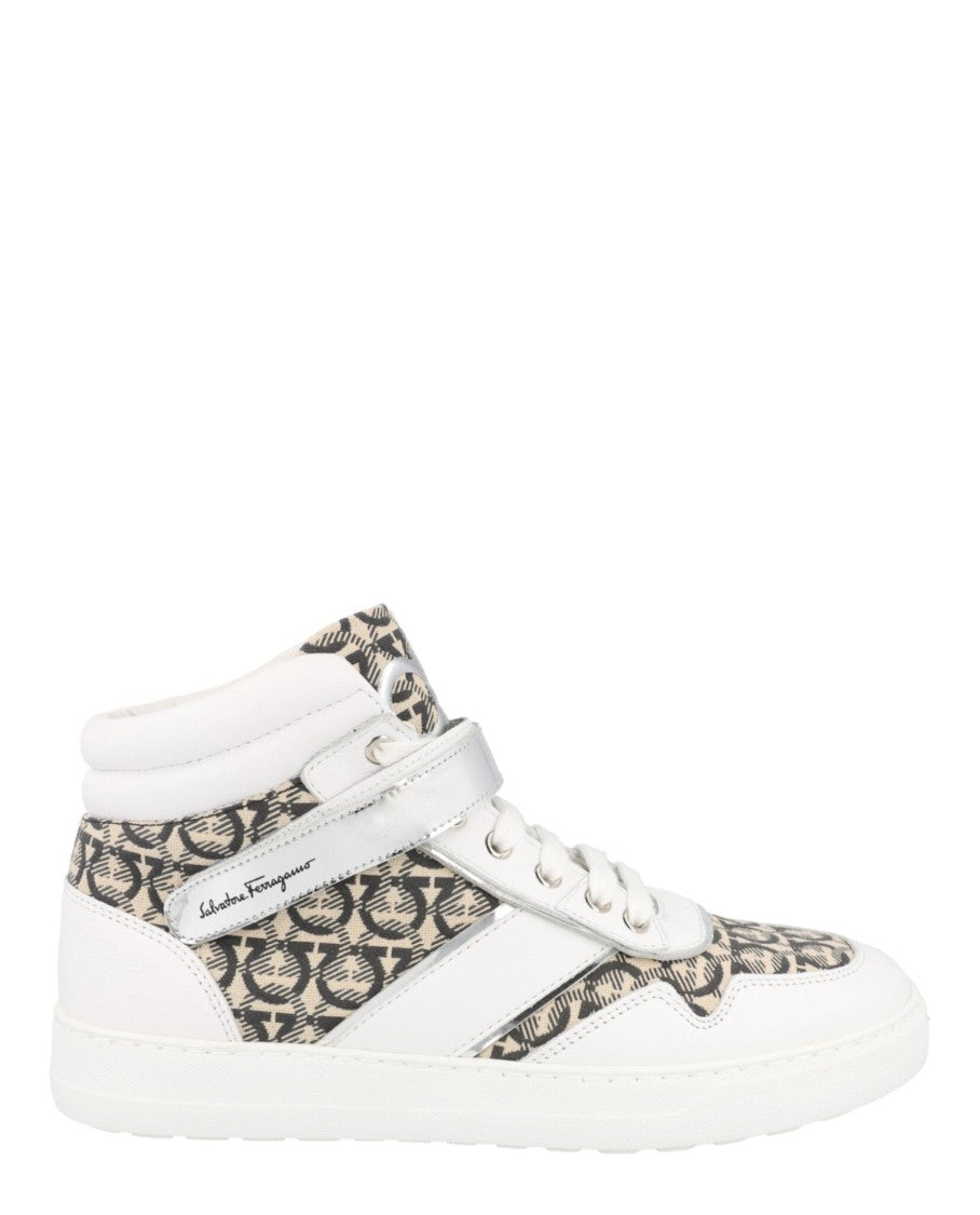 Ferragamo Noe High-Top Sneakers