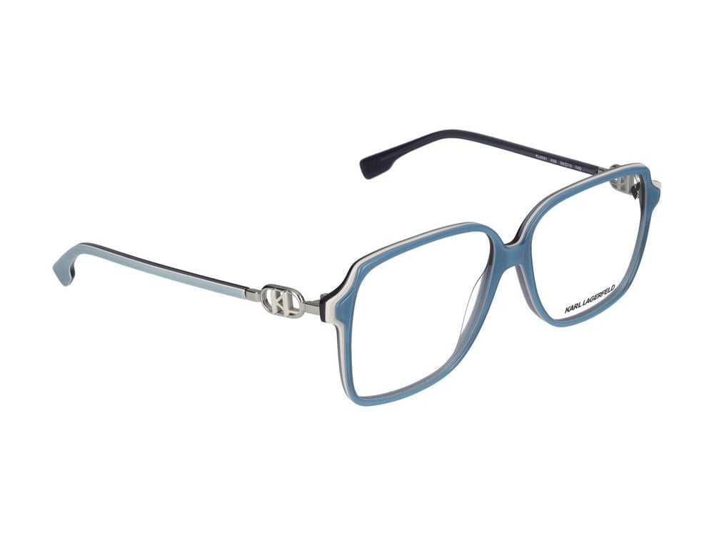 Karl Lagerfeld Eyeglasses Kl6091 458 Azure/White 56/13/140