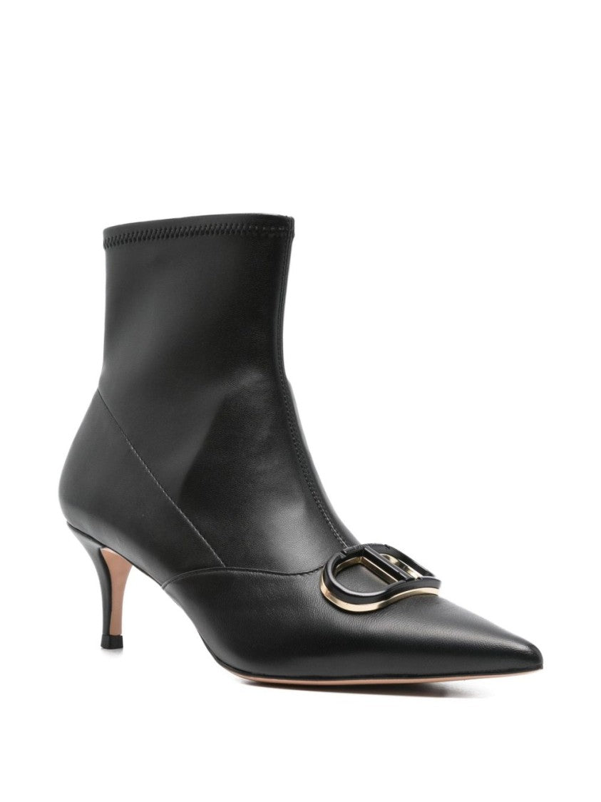 Twin-Set Pointed Toe Ankle Boots