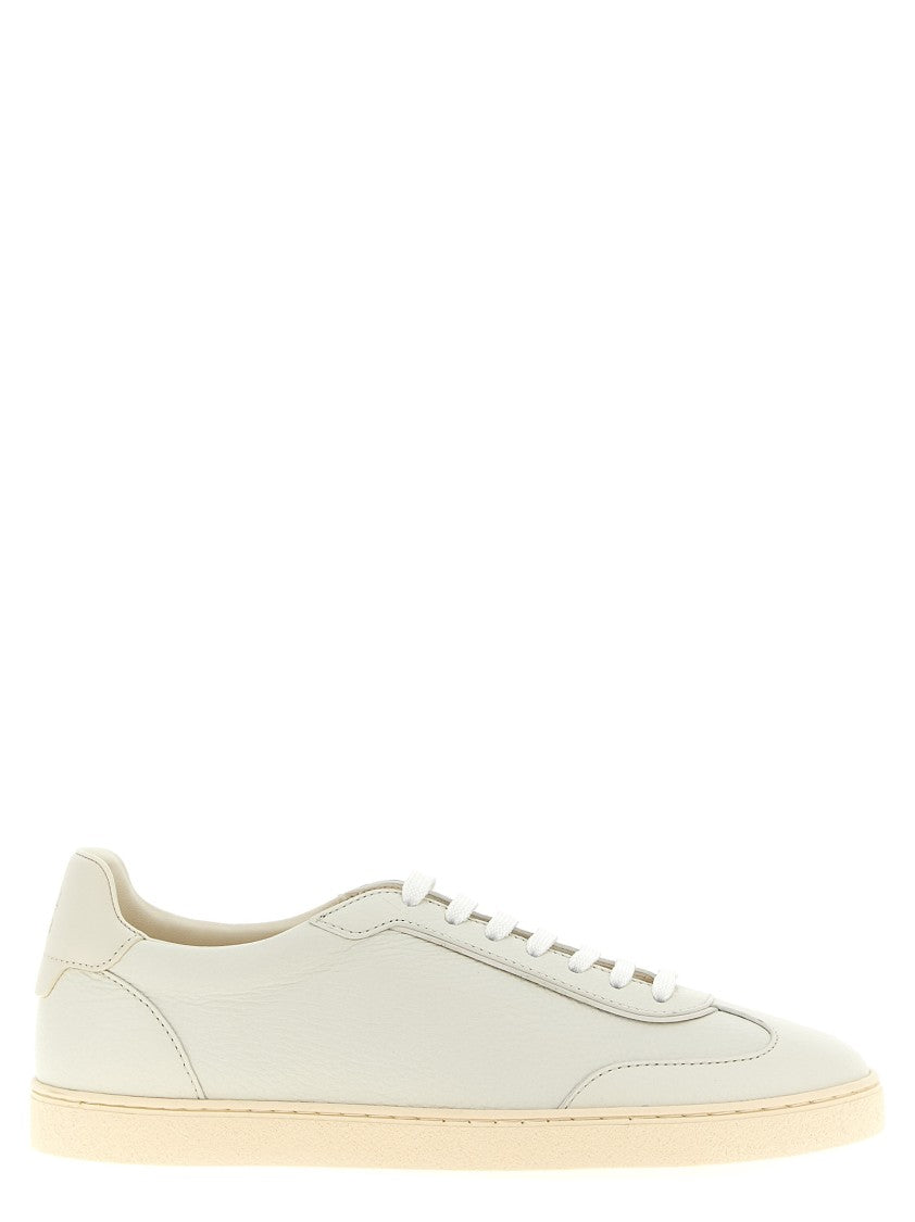 Brunello Cucinelli Deer Leather Sneakers