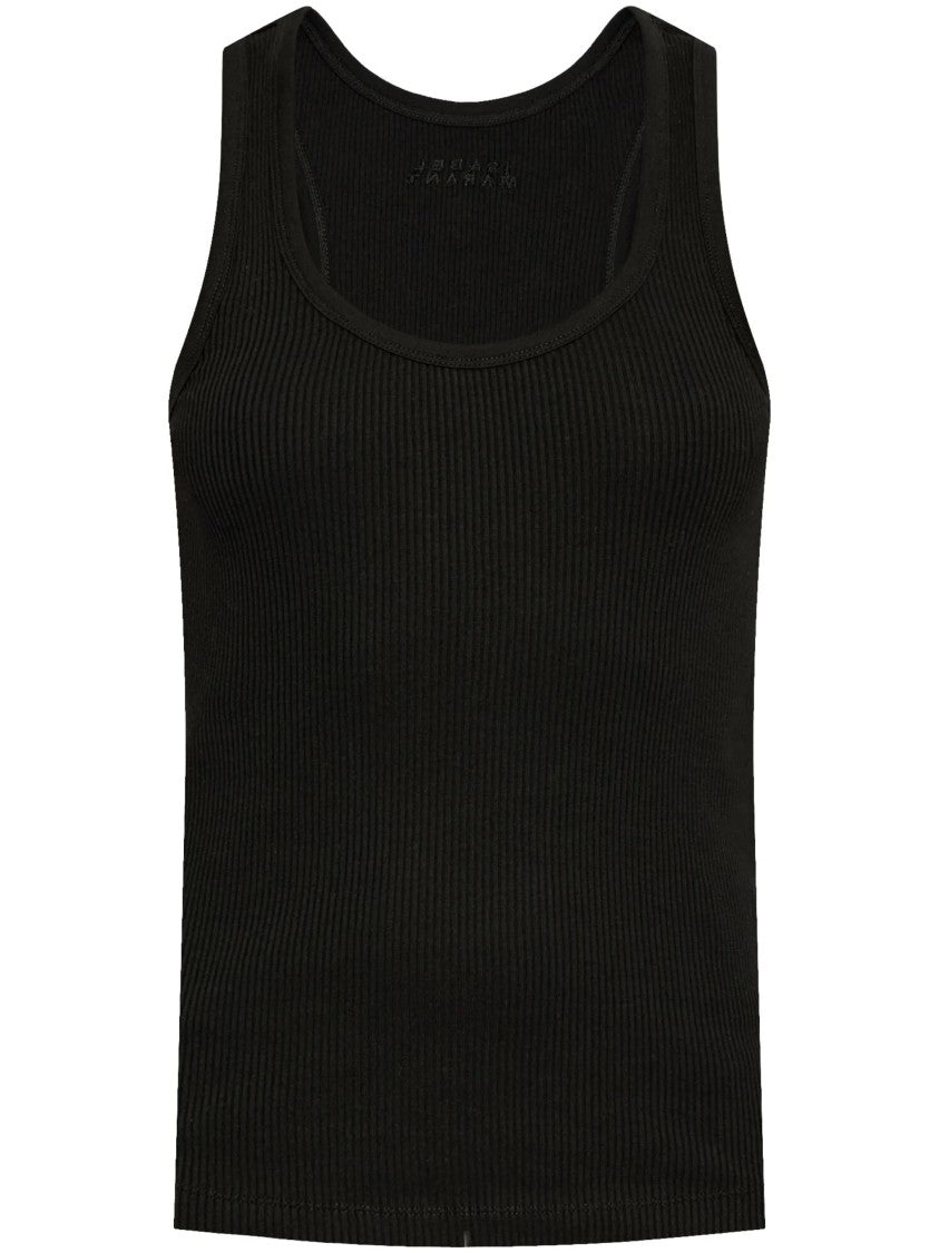 Isabel Marant Thea Tee Shirt Ribbed Scoop Tank