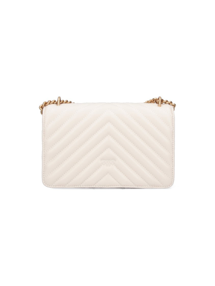 Pinko Compact Structured Bag With Smooth Finish