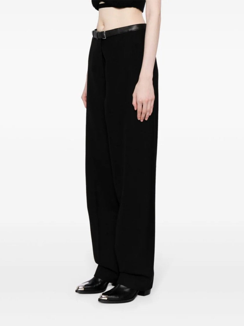 Alexander Wang Belted Wool Trousers