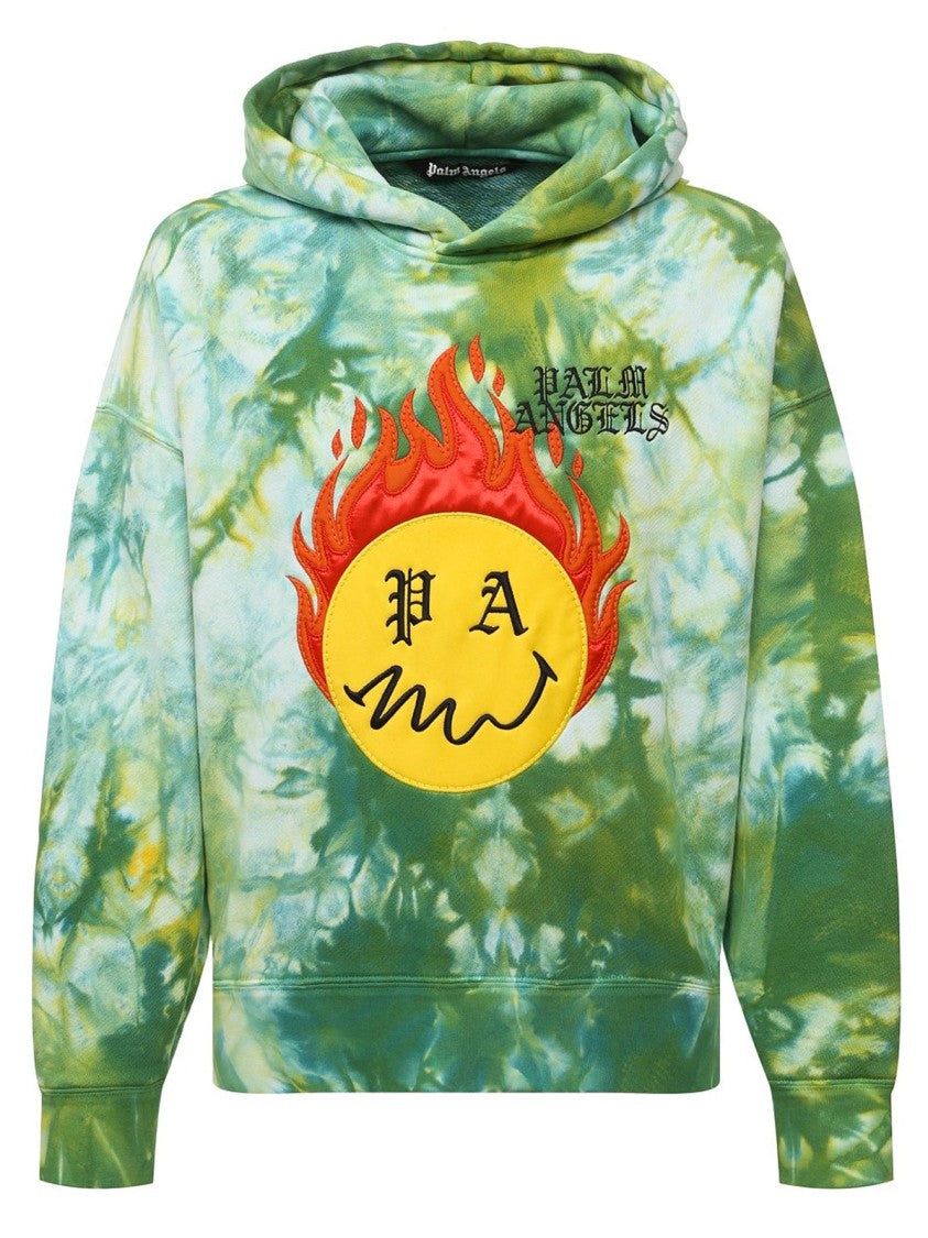 Palm Angels Logo Hooded Sweatshirt