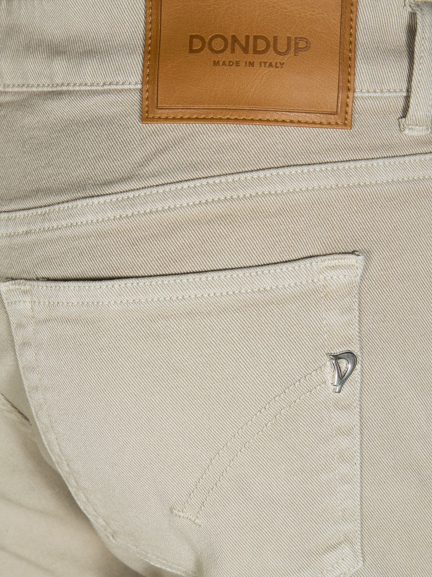 Dondup Pt01 Stretch Slim Fit Five Pocket Pants