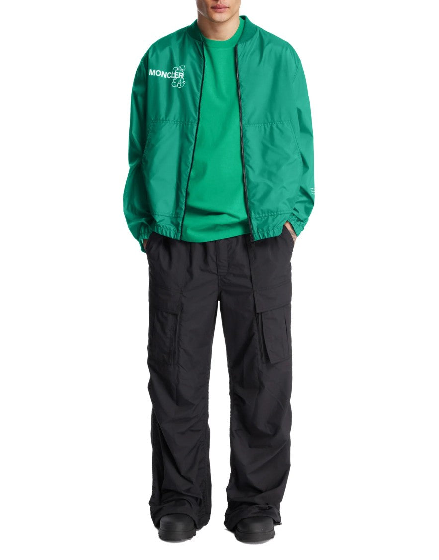 Moncler Lightweight Bomber Jacket With Playful Graphics