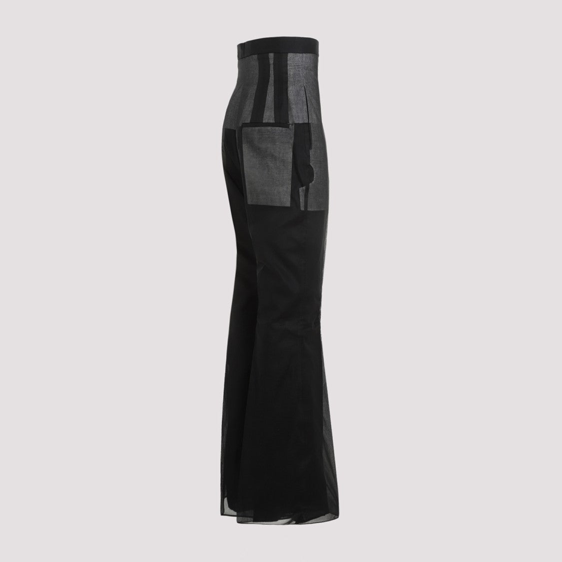 Rick Owens Dirt Bolan Black Cotton Pants