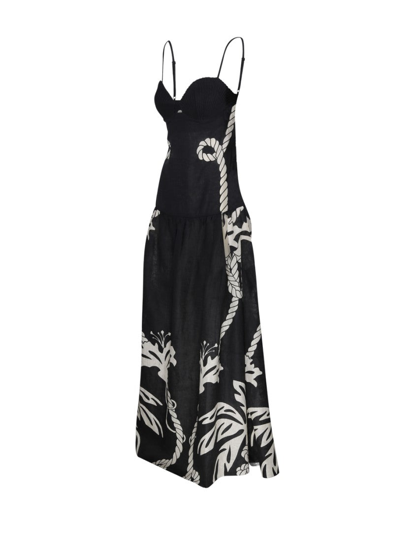 Johanna Ortiz Enlightened Sailor Maxi Dress