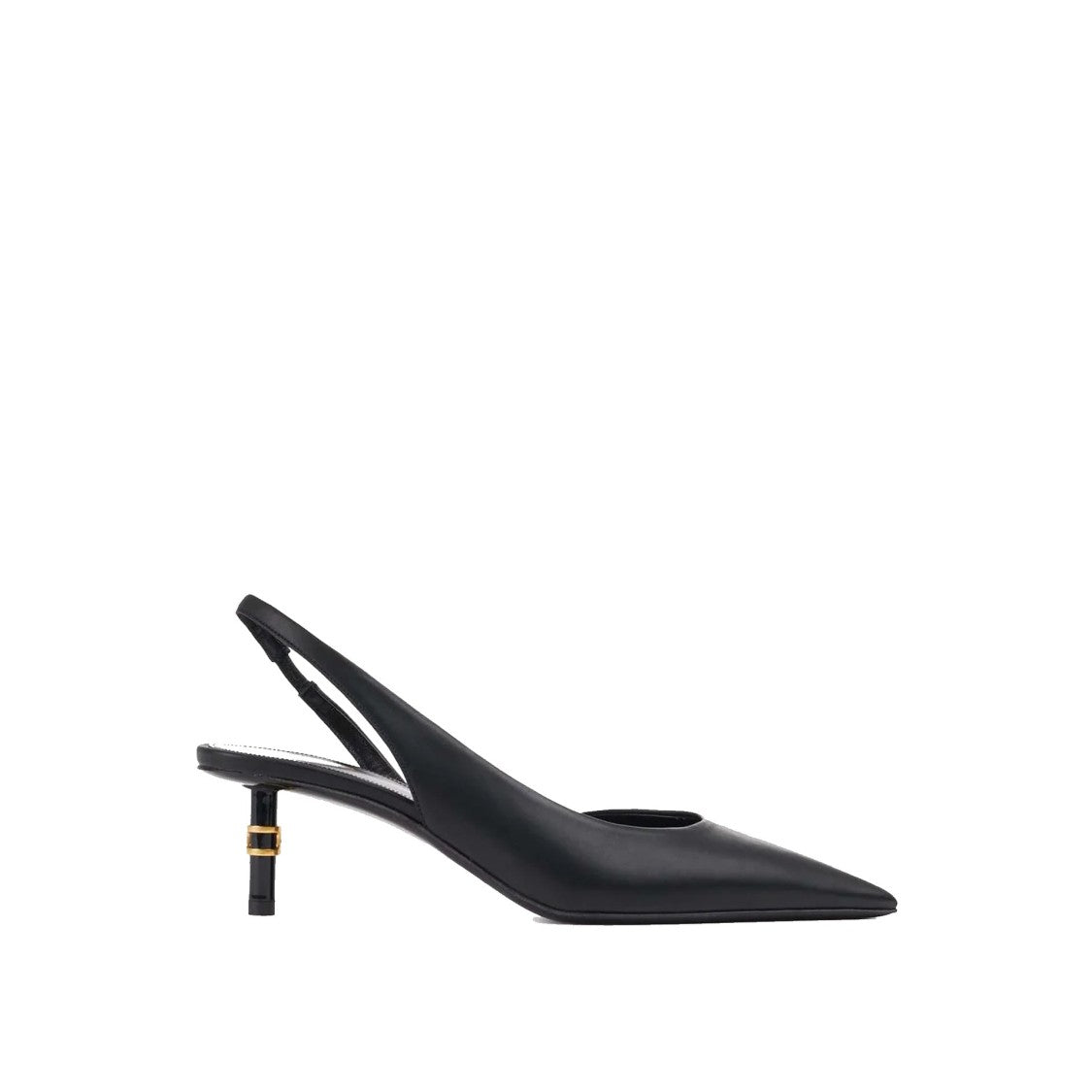 Chloé Chloé Marcie 50 Slingback Pumps With Pointed Toe And Signature Hardware