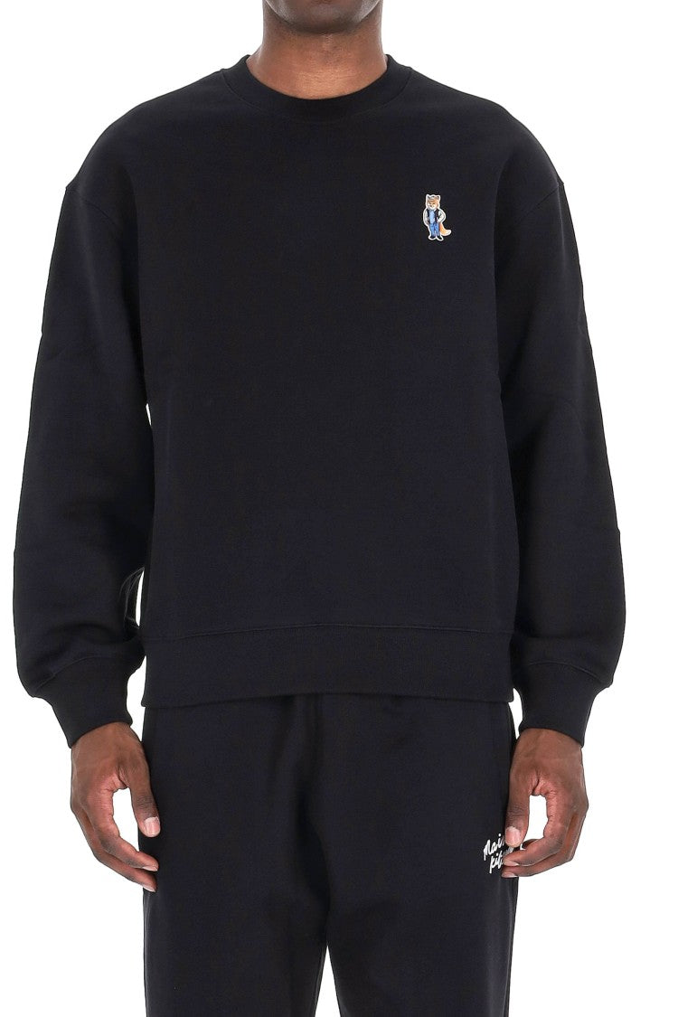 Maison Kitsuné Fox Crewneck Sweatshirt Regular Fit