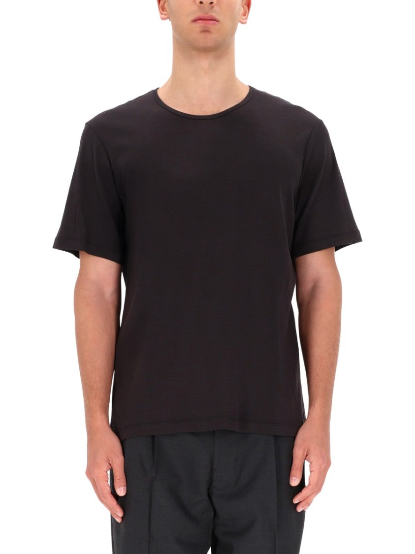 Lemaire White Cotton Crewneck T-Shirt